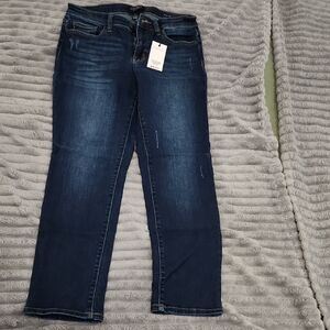 Judy Blue Dark Wash Straight Leg Jeans
